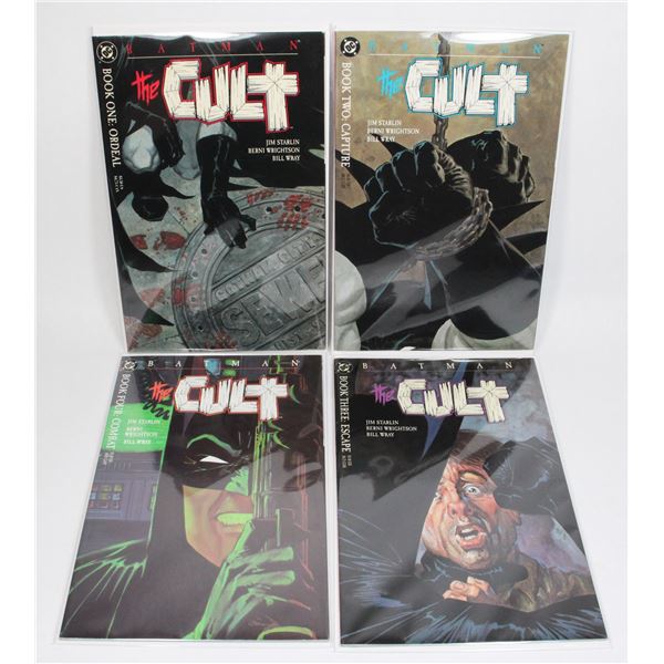 #1455 DC Comics Batman The Cult #1-#4 Complete