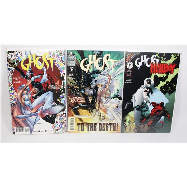#1462 Dark Horse Ghost #3, #15, Ghost Hellboy #2