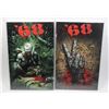 Image 1 : #1466 Image Comics '68 #1-#2 Zombie Comic Worn