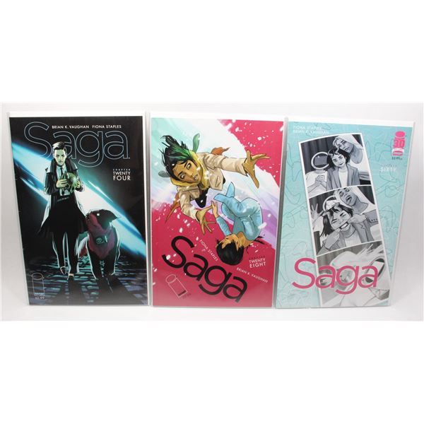 #1467 Image Comics Saga #24, #28, #60 2014