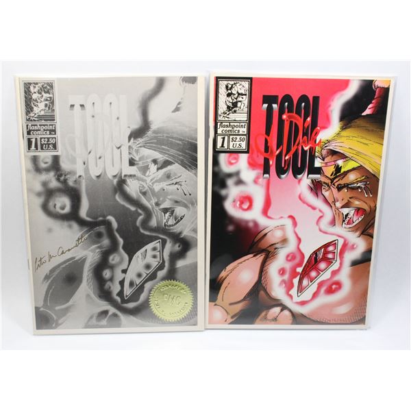 #1474 Signed Flashpoint Comics Tool & Die #1