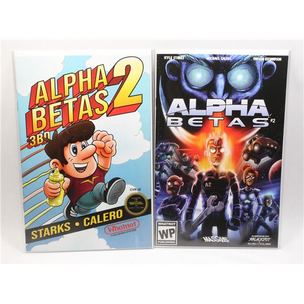 #1478 Whatnot Comics Alpha Betas #2 #23BD 2022