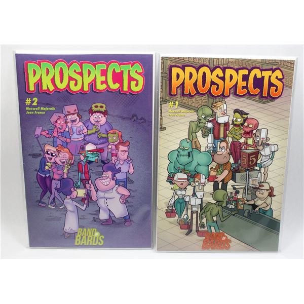 #1479 Prospects #1-#2 Lot of 2 Comic Books