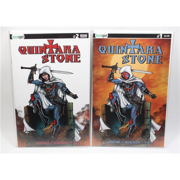 #1480 Keenspot Comics Quintara Stone #1 #2