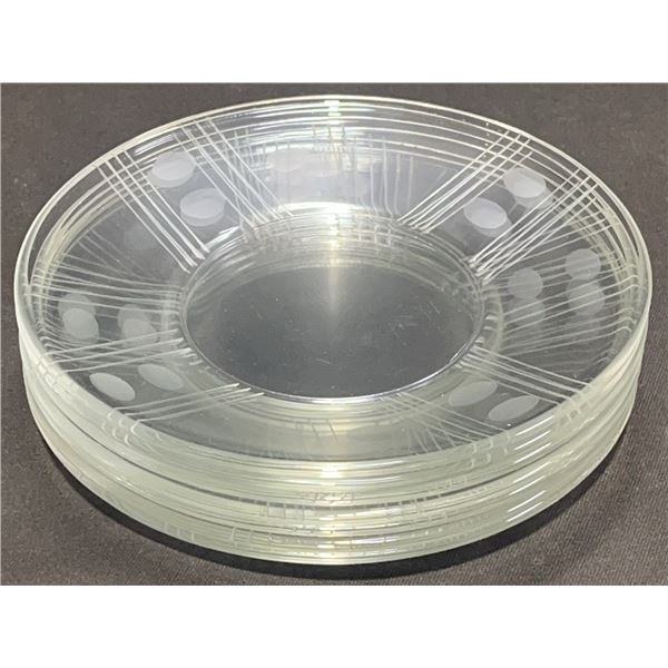 Clear Glass Tableware Set, 18 Pieces