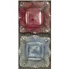 Image 8 : Pressed Glass Dishes And Bowls, 7 Pieces