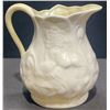 Image 2 : Belleek Ireland Cream and Sugar Set, Relief Pattern