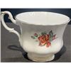 Image 9 : English Fine Bone China Cup and Saucer Sets, 8 Pieces