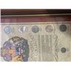 Image 4 : Framed Canadian Nickel Coin Collection Display