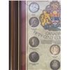 Image 3 : Framed Canadian Fifty Cent Coin Collection, 10x11 Inches