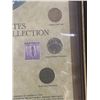 Image 4 : Framed United States World War II Coin and Stamp Collection, Approx 11x12 in
