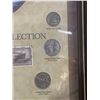 Image 6 : Canadian World War II Coin and Stamp Collection Framed Display, Approx 11x13 in