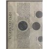 Image 2 : Framed Display of King George VI Coins, Approx 11x15 Inches