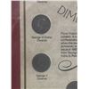 Image 4 : Canadian Dime Collection Framed Set, Approx 10x12 Inches