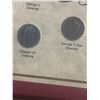 Image 5 : Canadian Dime Collection Framed Set, Approx 10x12 Inches