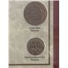 Image 8 : Framed Canadian Penny Collection Display Approx 10x12