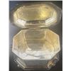 Image 3 : 3 Engraved Silver-Plated Lidded Boxes with Middle Eastern Hallmarks
