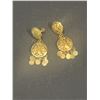 Image 3 : Gold Plated Four Piece Jewelry Set with Necklace, Choker, Bracelet, Earrings