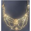 Image 5 : Gold Plated Four Piece Jewelry Set with Necklace, Choker, Bracelet, Earrings