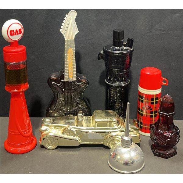 Avon Cologne and Aftershave Bottles with Thermos