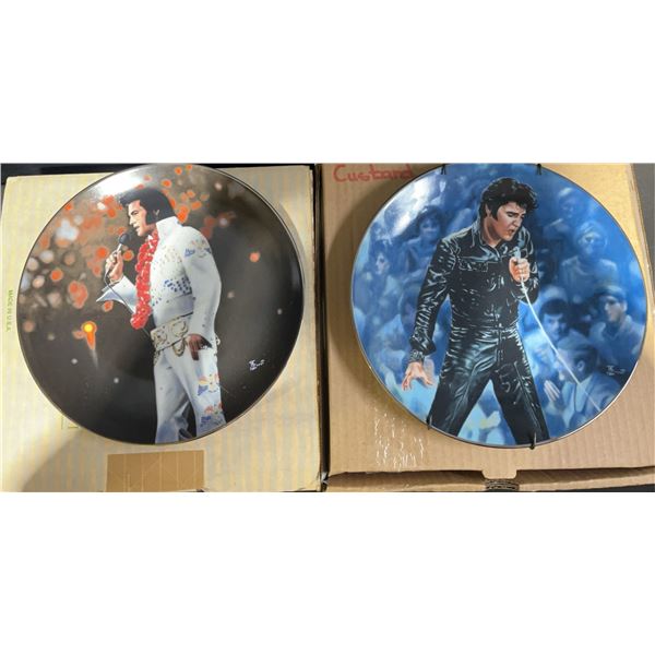 Elvis Presley Collectible Plates by Delphi – Aloha From Hawaii & '68 Comeback Special