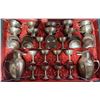 Image 1 : 62-Piece Art Deco Silver Plated Penguin Jug and Barware Set