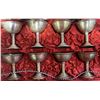 Image 4 : 62-Piece Art Deco Silver Plated Penguin Jug and Barware Set