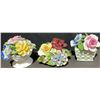 Image 4 : Decorative Lot: English Bone China Florals, Japanese Cup, Bangles, Photo Frame and Tray