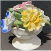 Image 5 : Decorative Lot: English Bone China Florals, Japanese Cup, Bangles, Photo Frame and Tray