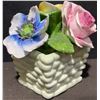 Image 9 : Decorative Lot: English Bone China Florals, Japanese Cup, Bangles, Photo Frame and Tray
