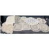 Image 1 : Hand-Crocheted Lace Doilies and Table Runners