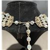 Image 3 : Aurora Borealis Crystal Necklace and Earrings Set