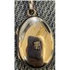 Image 4 : Sterling Silver Oval Locket Necklace, 0.39 Grams