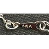 Image 6 : Sterling Silver Oval Locket Necklace, 0.39 Grams