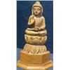 Image 3 : Decorative Vase, Wooden Buddha, and Porcelain Kwan Yin Trio