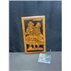 Image 1 : Wood Wall Plaque with Pyrography and Soapstone Pen Holder