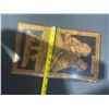 Image 9 : Wood Wall Plaque with Pyrography and Soapstone Pen Holder