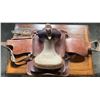 Image 1 : Western Leather Saddle with Tooled Accents