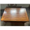 Image 2 : Carved Wood Rectangular Coffee Table with Shelf