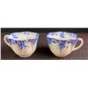 Image 2 : Lot: Shelley Dainty Blue Bone China, Silverplate Tray, Angel Figurine, Boxes