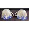 Image 5 : Lot: Shelley Dainty Blue Bone China, Silverplate Tray, Angel Figurine, Boxes