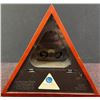 Image 3 : Now & Zen Triangular Wood Zen Alarm Clock