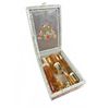 Image 1 : Elizabeth Taylor White Diamonds Perfume Miniature Collection in Embroidered Box