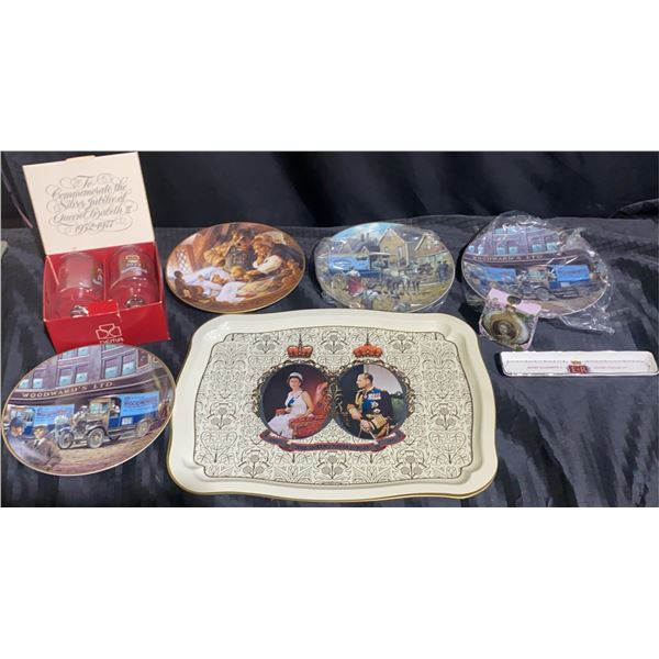 Queen Elizabeth II Silver Jubilee Collectibles Lot