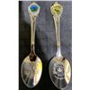 Image 4 : Collectible and Sterling Souvenir Spoons