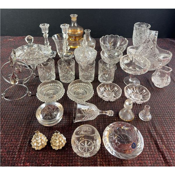 Cut Crystal and Glassware Collection, Includes Royal Copenhagen