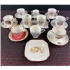 Image 1 : Fine Bone China Teacups and Saucers, England
