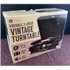 Image 2 : Innovative Technology 3-Speed Portable Turntable With Records, CDs, and Cassettes