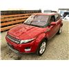 Image 4 : PARKSVILLE - 2015 LAND ROVER RANGE ROVER EVOQUE RED 167341 KMS - 076866-4