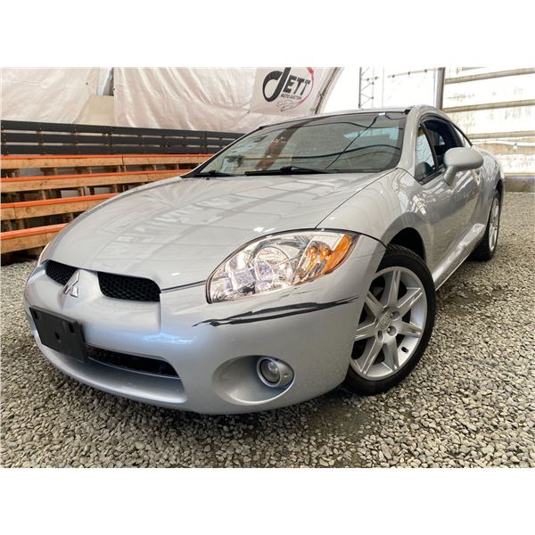 PARKSVILLE - 2007 MITSUBISHI ECLIPSE SILVER 152293 MILES - 009067-2
